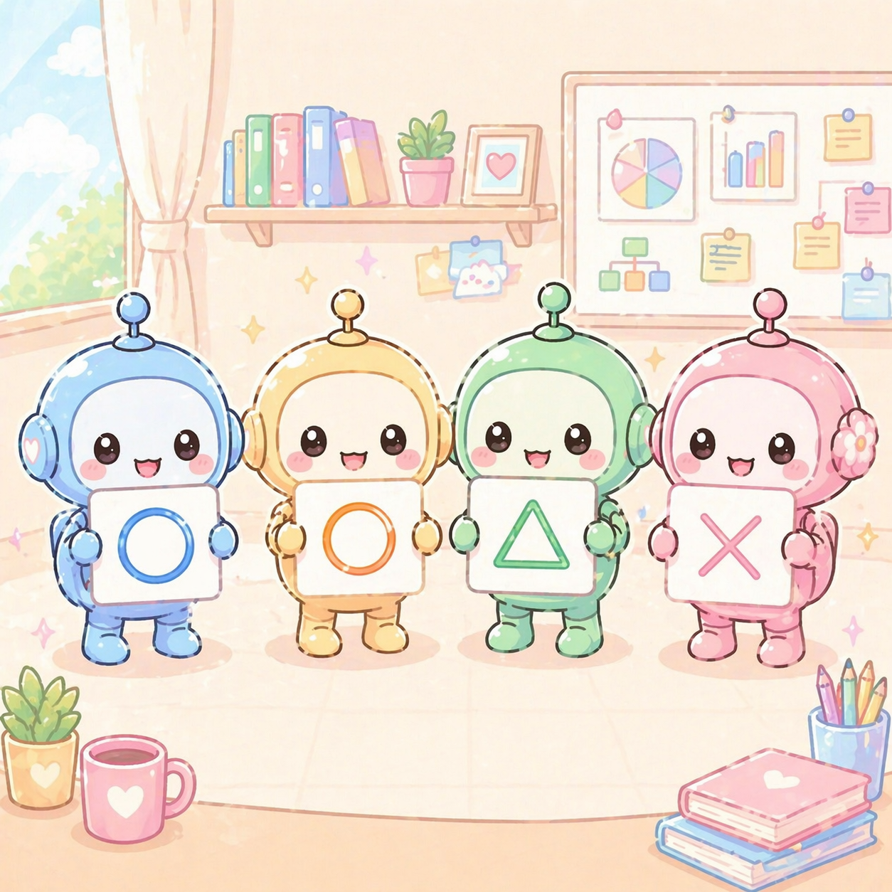 4つのツール比較のイメージ