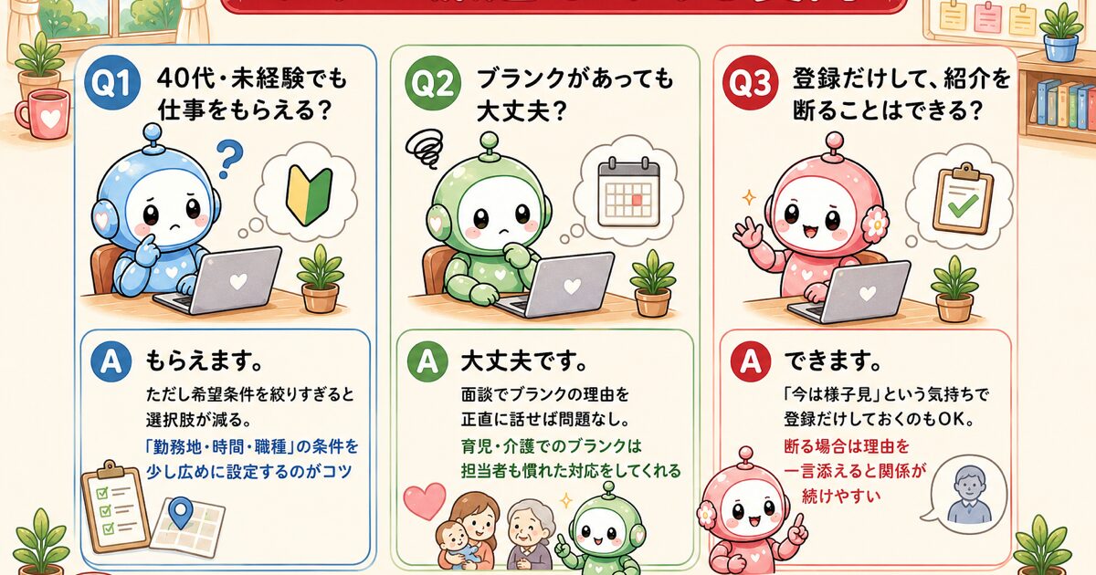 アデコ派遣 よくある質問