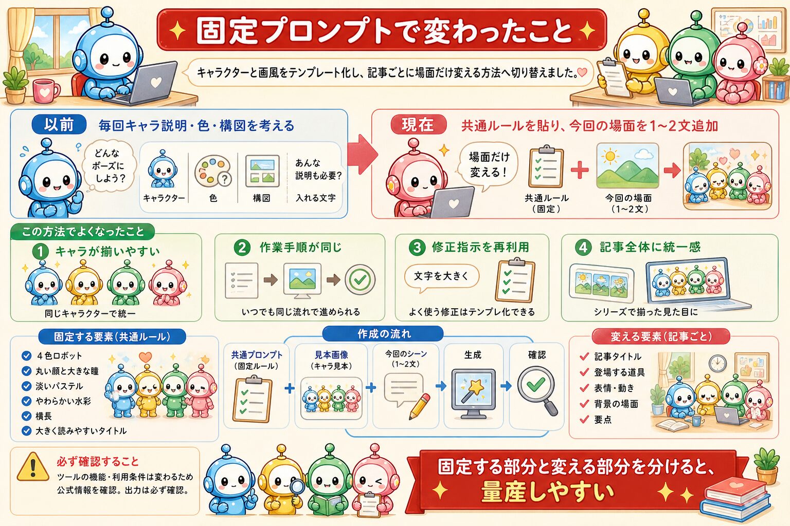 アイキャッチ画像を統一して作る方法の図解 2