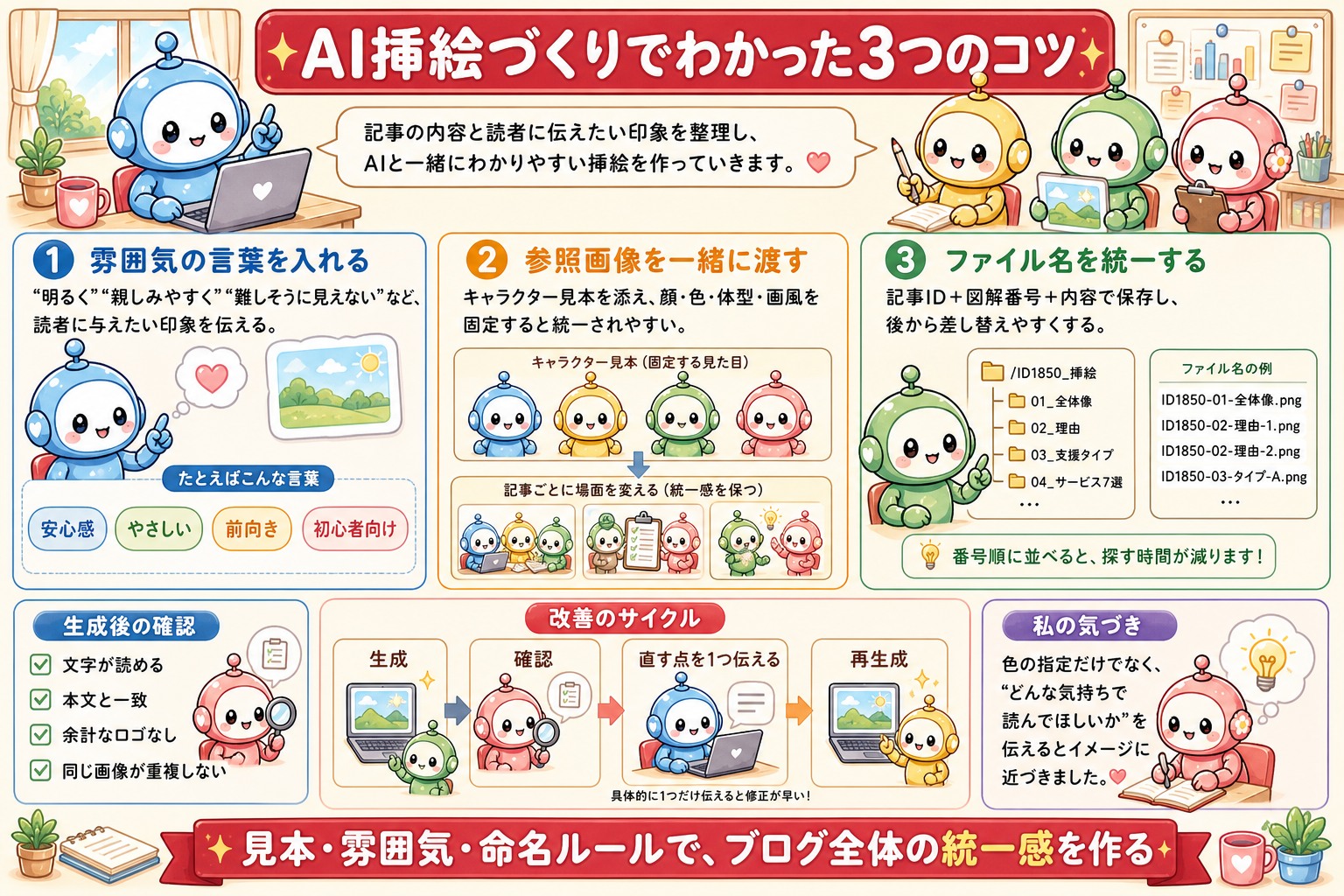 ブログ挿絵をAIで作る方法の図解 6