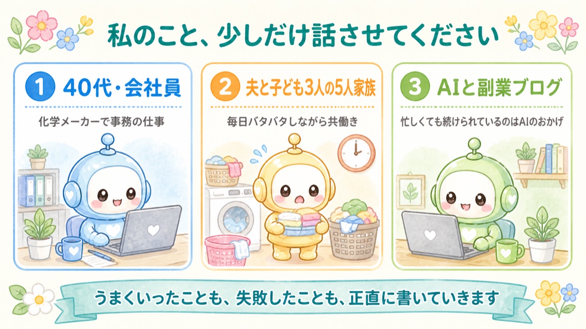 なべちゃんのプロフィール図解